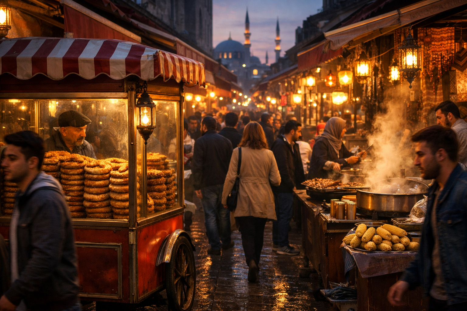 İstanbul sokak lezzetleri